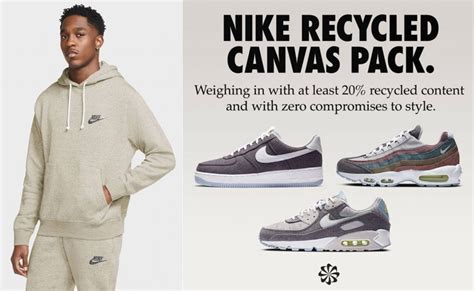 Nike Recycled Canvas Sneakers and Clothing | SneakerFits.com