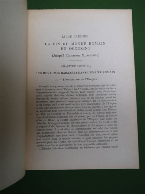 Bouquinerie Belgicana Histoire De L Europe Des Invasions Au Xvie