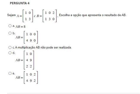 Sejam A Equals Open Square Brackets Table Row 1 0 Row 1 3 End Table