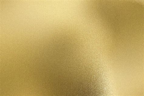 Fondo De Textura Abstracta Pared De Metal Dorado Liso Studio Gold