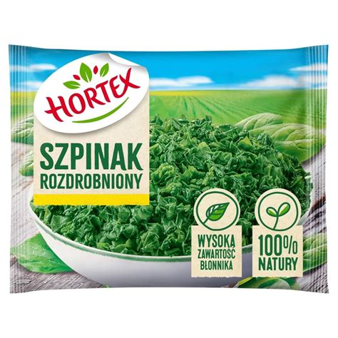 Hortex Szpinak rozdrobniony 450 g Zakupy online z dostawą do domu