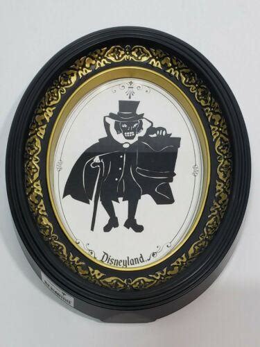 Disneyland Hatbox Ghost Silhouette New In Frame 7 12 X 9 12 3290213291