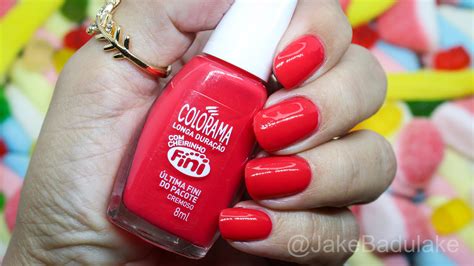 Nova Coleção De Esmaltes Colorama Fini