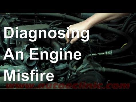 How To Diagnose An Engine Misfire Fuel Fire Or Compression YouTube