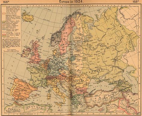 Maps: A Map Of Europe Before Ww1