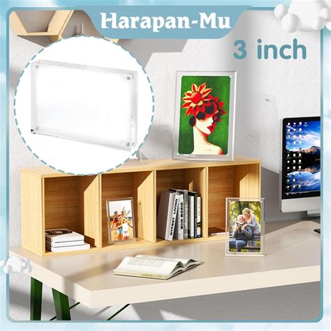 Jual Acrylic Frame Photocard Frame Akrilik Frame Magnet Display Poster