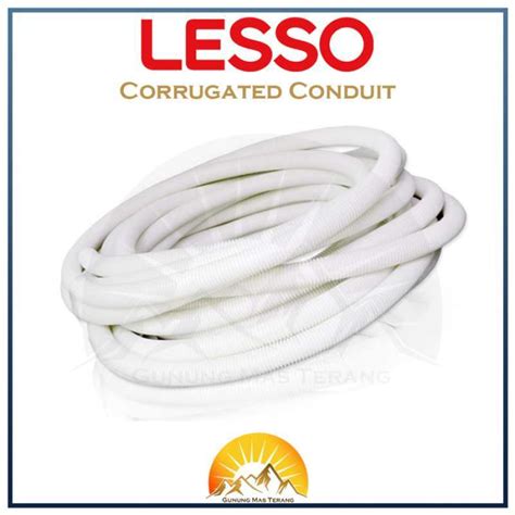 Promo Lesso Flexible Corrugated Conduit 20 25 32 Mm 50 Meter Pipa