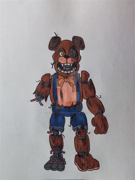 Withered Sparky [fazbear Legacy] By Artisticartandstuffs On Deviantart