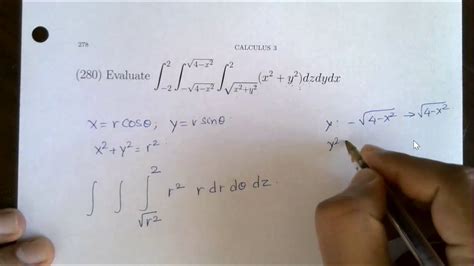 157 Triple Integrals In Cylindrical Coordinates Youtube