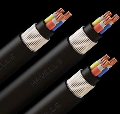 Copper Havells 3 Core Lt Power Cables 2 5 Sq Mm At Rs 150 Meter In Raigarh Id 23099124012