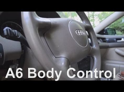 Audi A A Body Control Module Location Removal Bcm Oooo Youtube