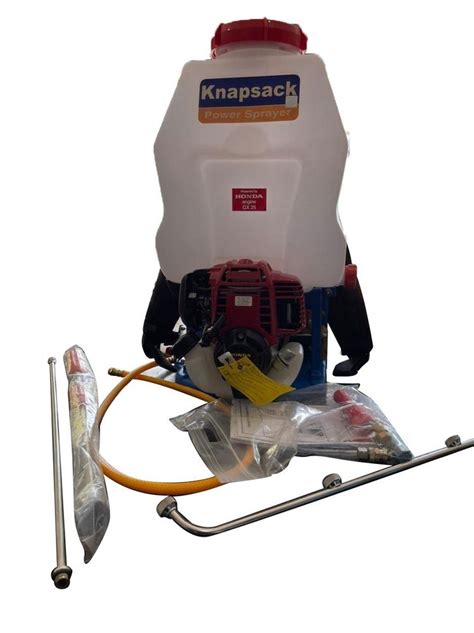 Double Pump Honda Gx Knapsack Sprayer Liter At Rs Piece In