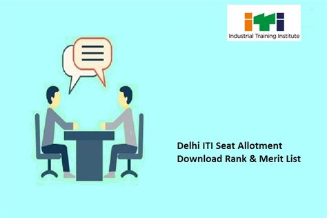 Delhi Iti Seat Allotment Rank St Nd Rd Th Th Th Round Merit List