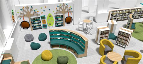 Designing a new children's area for Motherwell Library