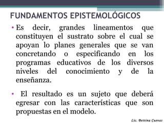 Fundamentos Filosoficos Y Epistemologicos PPT