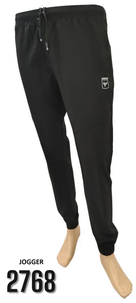 Black Men Plain Cotton Jogger Pant Daily Wear At Rs 1040 Piece In