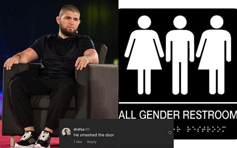 Khabib Nurmagomedovs Confusion Over Using Gender Neutral Bathrooms In