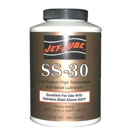 Jet-Lube 399-12504 Ss-30 1Lb Pure Copper Hi-Temp Anti Seize | Walmart Canada