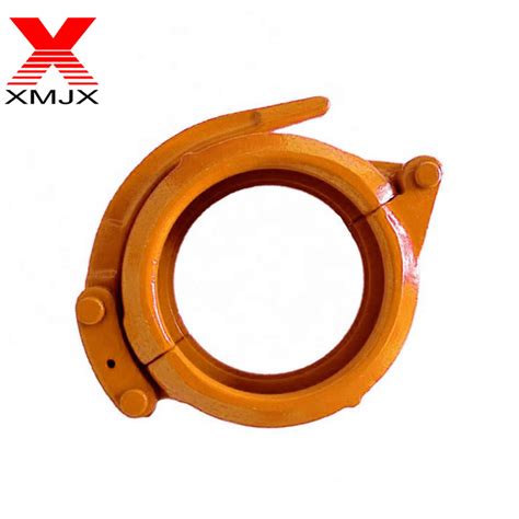 China White Color Concrete Pump Clamps In Construction Industry Factory