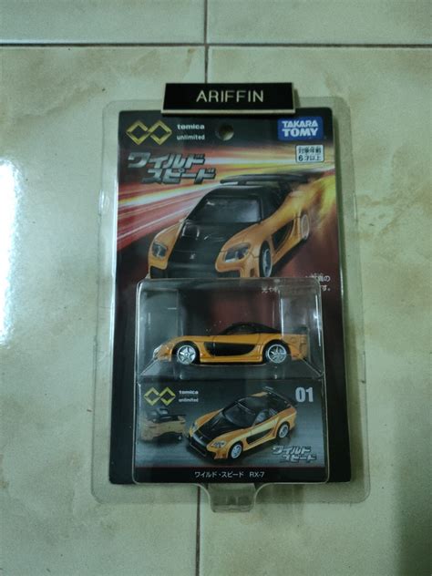 Tomica Premium Unlimited Mazda Rx 7 Veilside Han Tokyo Drift Fast