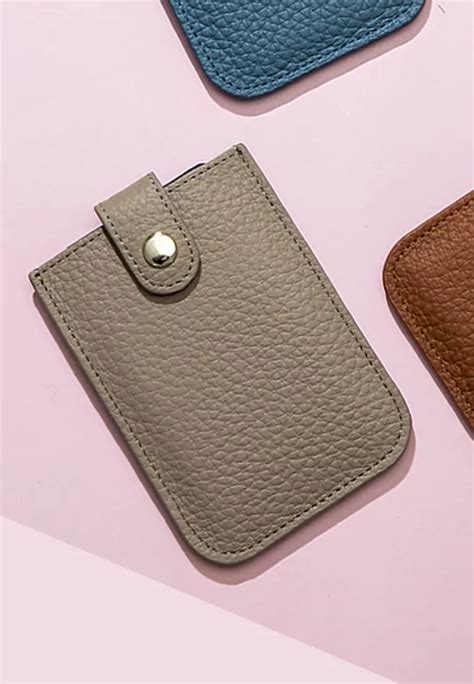 Buy Zitique Full Grain Leather Pull Up Card Package Online Zalora