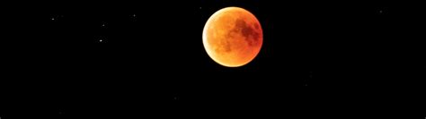 Total Lunar Eclipse Blood Moon Wallpaper 4k