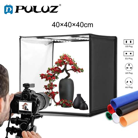 Portable Led Studio Photo Box Kit Lightbox Photo Portable Cm