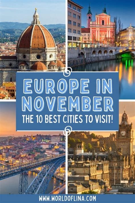 Best European Cities To Visit In November World Of Lina