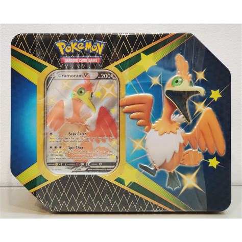 Pokemon Tcg Shining Fates Cramorant V Tin Shopee Philippines