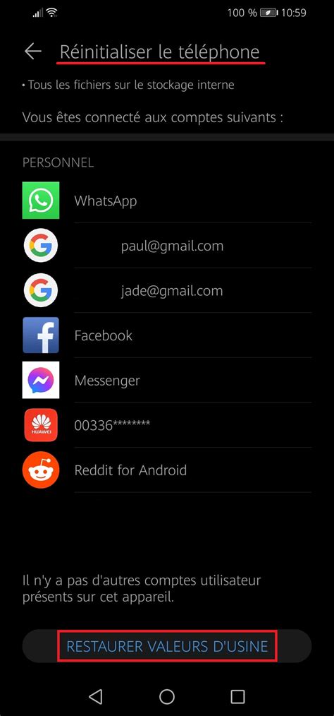 Comment R Initialiser Son Smartphone Android Androidphone