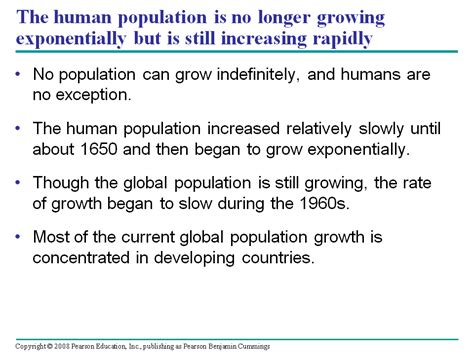 The Exponential Model Describes Population Growth In An Idealized Unlimited Environment