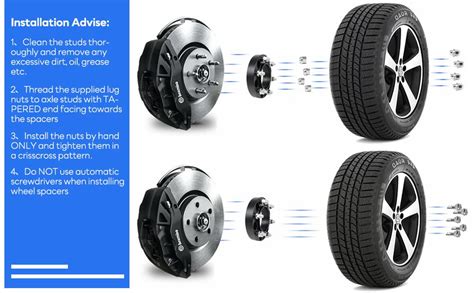 Amazon Zy Wheel Pcs Wheel Spacers Mm Thick X X