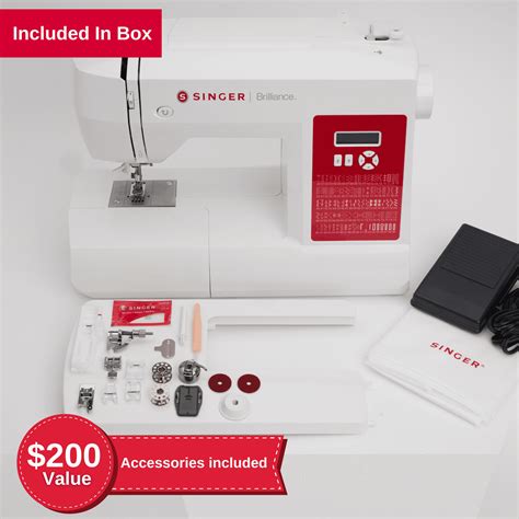 Singer C Brilliance Plus Computerized Sewing Machine Walmart