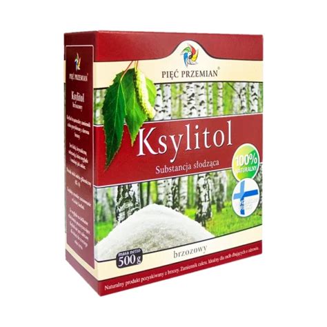 Ksylitol Xylitol Cukier Brzozowy Fi Ski Pi Przemian G