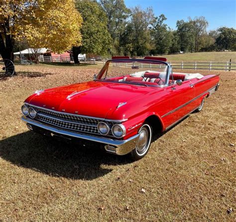 Find Used 1961 Ford Galaxie Sunliner Convertible In Seffner Florida