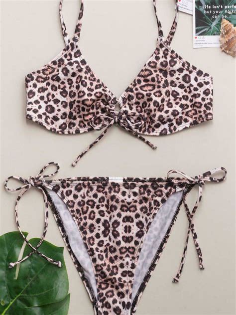 Olympic Stores 018396 Set Bikini Ψηλόμεσο Καφέ Skroutz gr