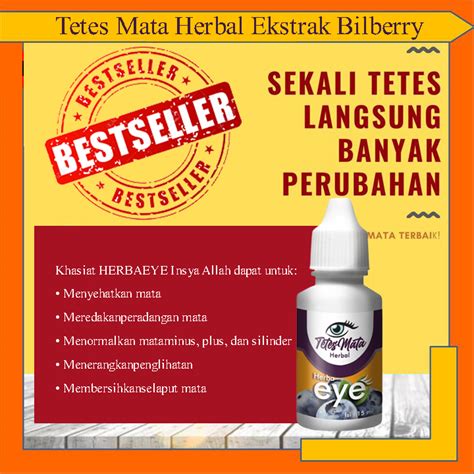 Obat Tetes Mata Herbal Ampuh Di Apotik Herba Eye Untuk Mata Minus