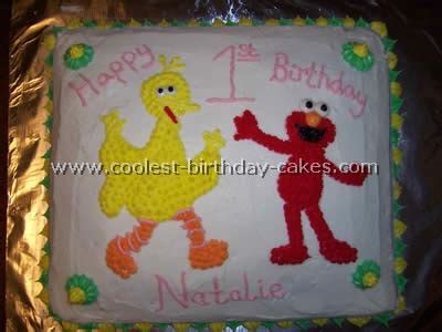 Coolest Sesame Street Big Bird Cakes and How-to Tips