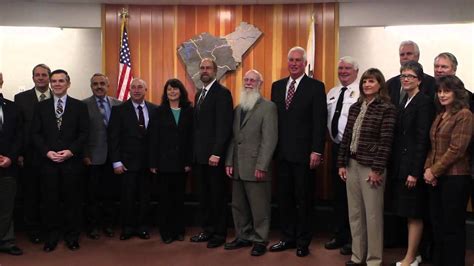 2013 2014 Mariposa County Department Heads And Board Of Supervisors