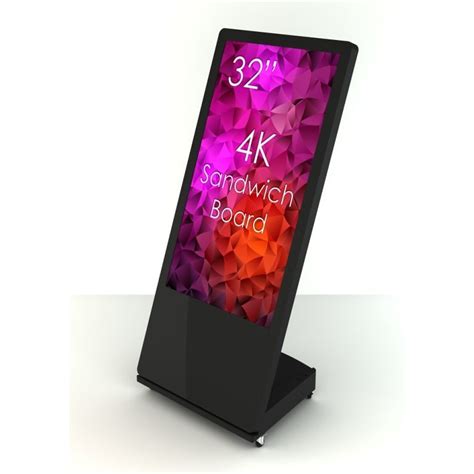 Stand Kiosk Totem SWEDX Sandwich Board 32 4K IN 4K OUT SWSB32K8 A2