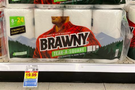 Brawny Paper Towels Triple Rolls Are As Low As Reg