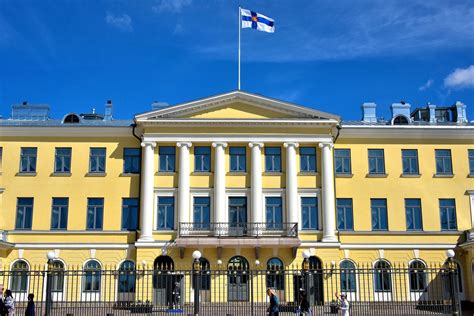 Presidential Palace In Helsinki Finland Encircle Photos