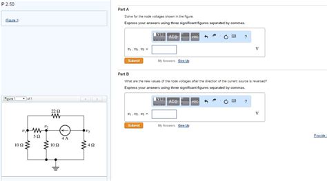 Solved SolVe For The Node Voltages Shown In The Figure Chegg