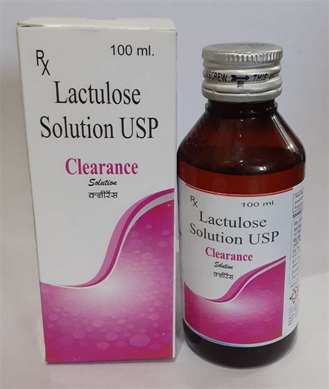 Lactulose Solution Usp For Clinical Rs 110 Bottle Vrovwen Biologics