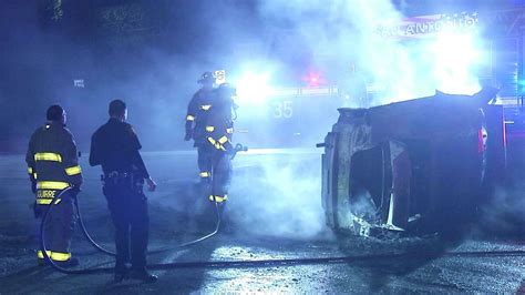 Off Duty Officer Saves Woman From Burning Vehicle On Nw Side