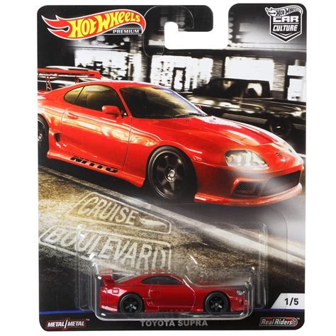 Hot Wheels Premium Car Culture Cruise Boulevard Toyota Supra