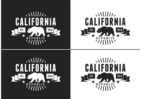 Free California Bear Vector Retro Logo 87949 Vector Art at Vecteezy