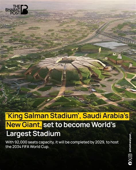 Saudi Arabia Has Revealed The King Salman Stadium In Riyadh Designed