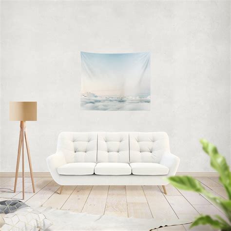 Cloud Tapestry Wall Tapestry Clouds Sky Tapestry Photo Etsy