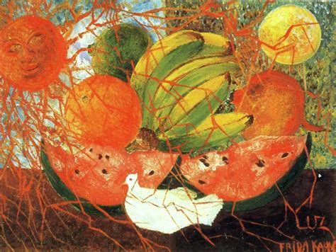 Fruit Of Life 1953 Frida Kahlo